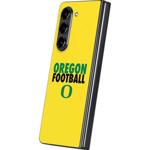 University of Oregon Ducks Football Galaxy Z Fold5 5G Skin